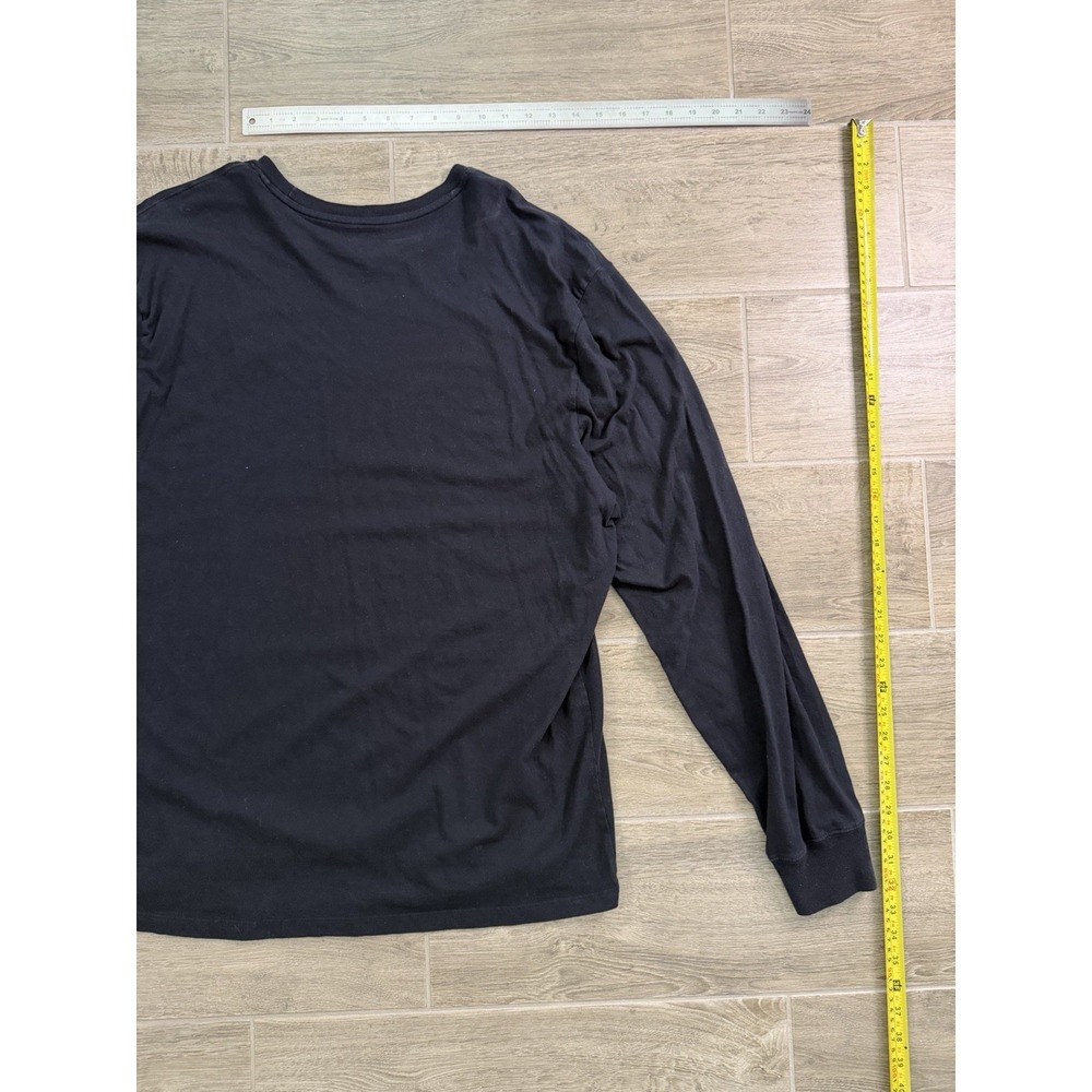 Minnesota Vikings Long Sleeve Shirt Mens 3XL Black NFL 47 Brand Graphic Tee - Picture 9 of 13
